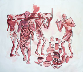 Nubian burial