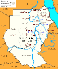 map sudan